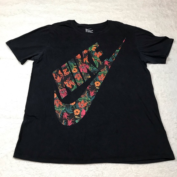 floral nike shirt